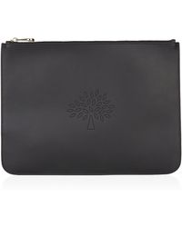 Mulberry Large Blossom Calf Nappa Pouch - Lyst