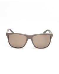 Gucci Brown 56Mm Sunglasses - Lyst