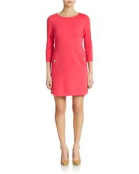 Eliza J Solid Sheath Dress - Lyst