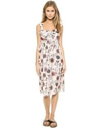 Jill Stuart Adele Floral Dress - Sand - Lyst
