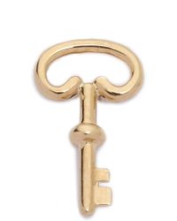 Aurelie Bidermann Key Stud Earrings - Gold - Lyst