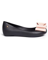 Melissa 'Ultragirl Sweet Ix' Bow Flats - Lyst