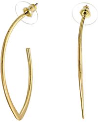 Guess Marquis Shape Hoop - Lyst
