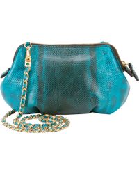 Zagliani Karung Praline Mini Crossbody - Lyst