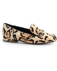 gucci leopard print loafers