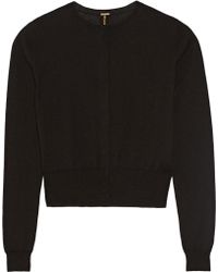 Adam Lippes Chain-Trimmed Cashmere Cardigan - Lyst