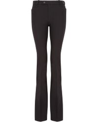 Joseph Black Rocket Wide Leg Trousers - Lyst