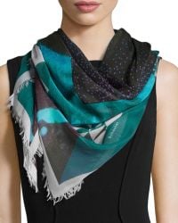 Proenza Schouler Framed Sky-Print Scarf - Lyst
