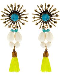 Isabel Marant Mild Star Tassel Drop Earrings - Lyst