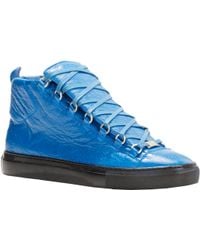 Balenciaga Arena High-Top Sneakers - Lyst