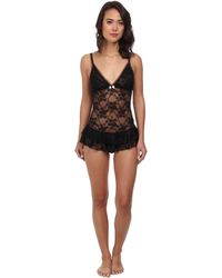 Betsey Johnson Lace Teddy - Lyst