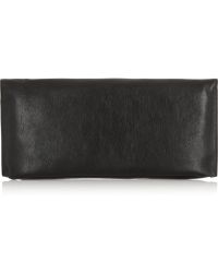 Alexander McQueen Embellished Leather Clutch - Lyst