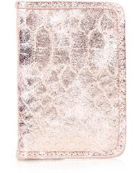 Topshop Snake-Effect Oyster Card Holder - Lyst