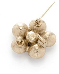 Chanel Pre-Owned Brooch - Lyst
