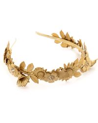 Eugenia Kim Wildrose Headband - Gold - Lyst