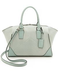Narciso Rodriguez Claire Zip Tote - Ice - Lyst