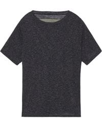 Enza Costa Slub Jersey T-Shirt - Lyst