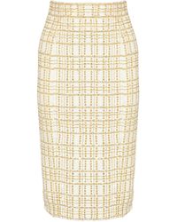 L'Wren Scott Sequined Silk Pencil Skirt - Lyst
