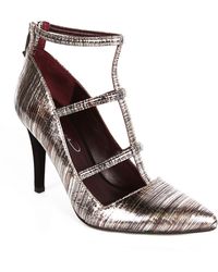 Report Signature Daycee Suede Cage Pumps - Lyst