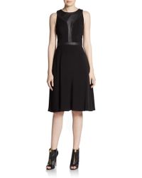 Cynthia Steffe Loran Mesh Cutout Dress - Lyst