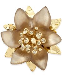 Alexis Bittar Vert Deau Small Lucite Flower Pin - Lyst