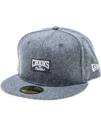 Crooks And Castles The Core Logo Fitted Hat - Lyst