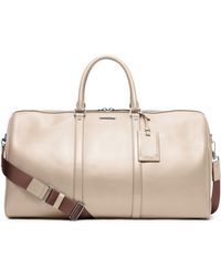 Michael Kors Warren Large Leather Duffel - Lyst