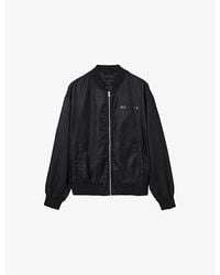 online shop AllSaints Access Relaxed Fit Logo Hoodie in Green for