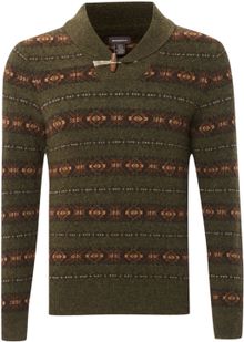 Dockers Shawl Neck Fairisle Jumper - Lyst