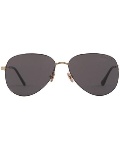 Gray Tom Ford Sunglasses For Men Lyst