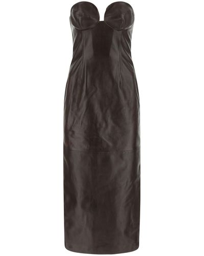 Brown Magda Butrym Dresses For Women Lyst