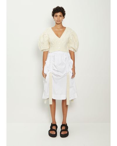 White Simone Rocha Skirts For Women Lyst