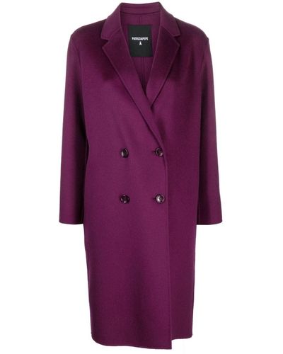 Purple Patrizia Pepe Coats For Women Lyst