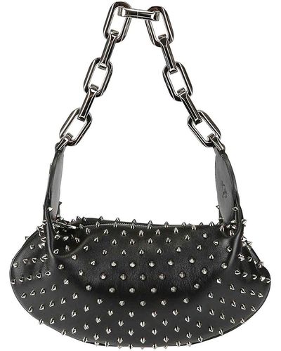 Black Christian Louboutin Shoulder Bags For Women Lyst