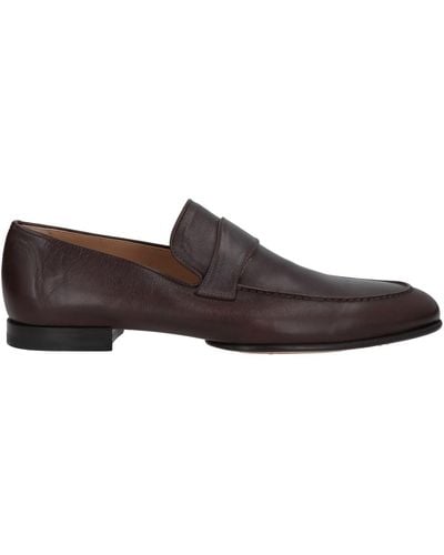 Brown Brioni Slip On Shoes For Men Lyst