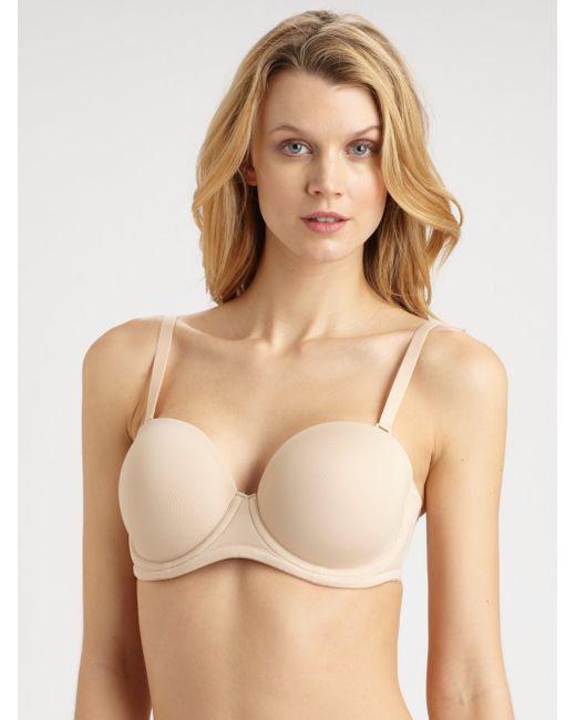 Wacoal Red Carpet Full Busted Strapless Bra In Beige Nude Lyst