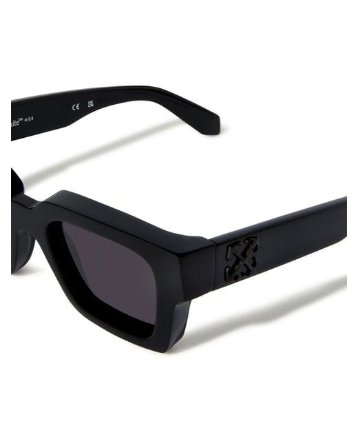 Off White C O Virgil Abloh Sunglasses In Black Lyst Uk