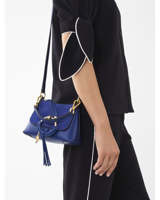 See By Chloé Joan Mini Crossbody Bag in Blue Lyst