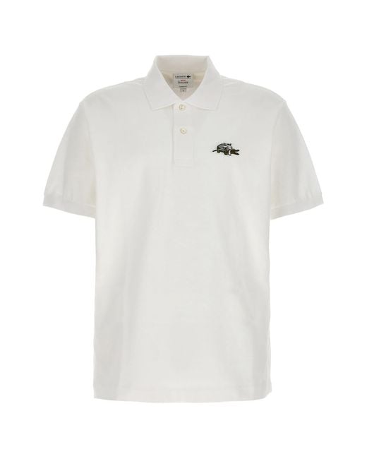 Lacoste Polo Sex Education Capsule Netlifx In White For Men Lyst