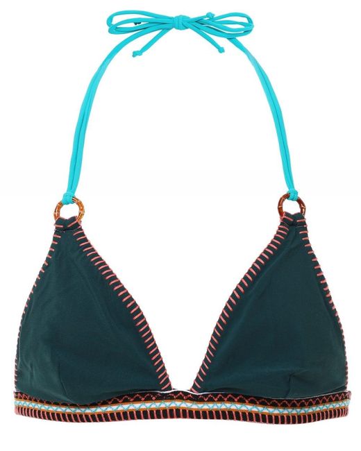 Banana Moon Wako Botany Bikini Top In Green Lyst Uk