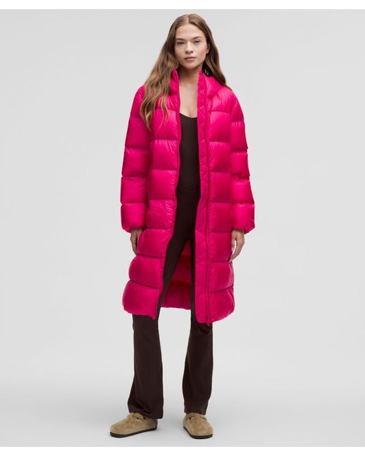 no minimum lululemon Featherweight 900 Down Fill Long Puffer