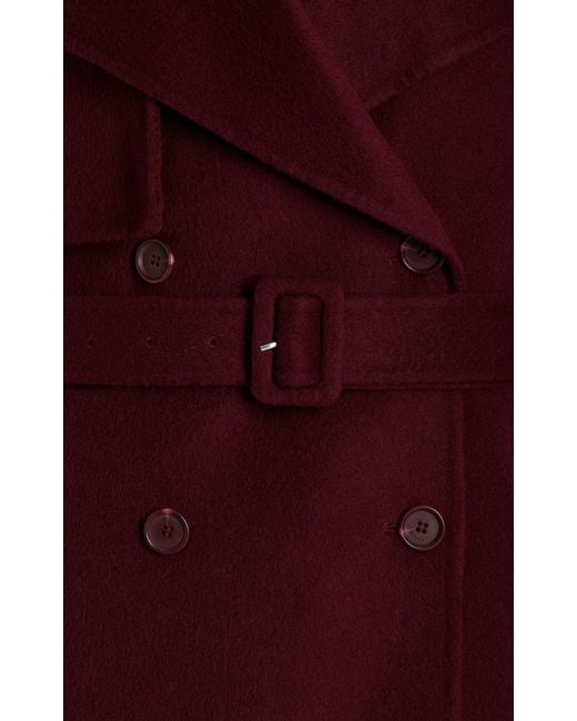 welcome to choose Jonathan Simkhai Rumi Belted Wool blend Trench