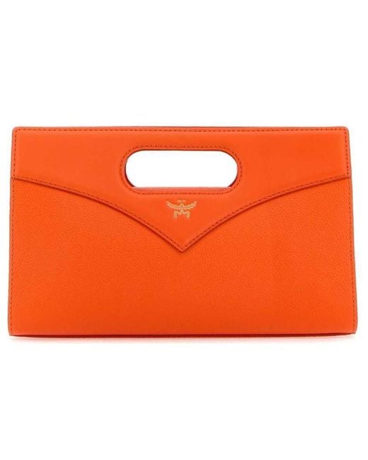 Mcm Handbags In Orange Lyst Uk