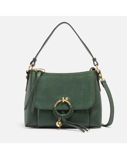 for wholesale See By Chlo Joan Small Leather And Suede Bag in