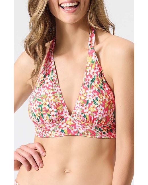 Tommy Bahama Island Cays Flora Reversible Bikini Top Lyst