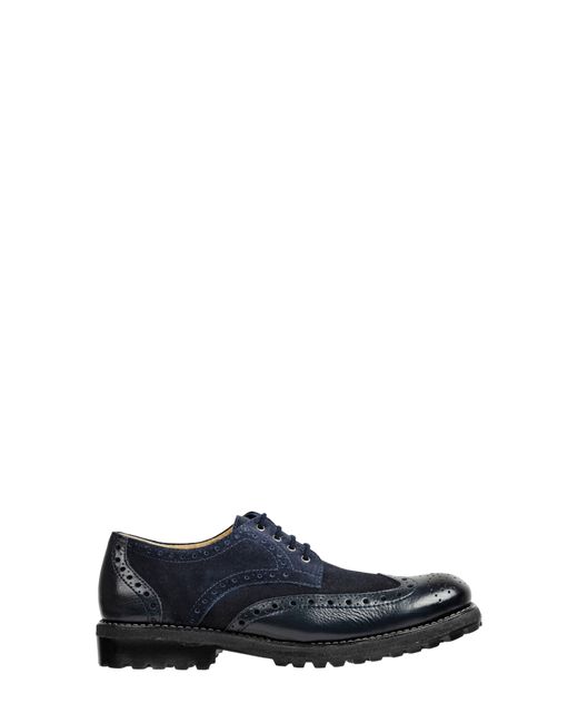 Sandro Moscoloni Russell Wingtip Derby In Blue For Men Lyst