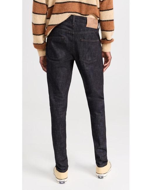 Naked Famous Easy Guy Slub Stretch Selvedge In Blue For Men Lyst