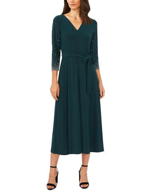 promotional items MSK Women amp 39 s Knit Beaded Midi Cocktail Dress  Walmart com | da-manager.com Fashion Store