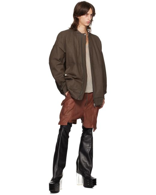 Rick Owens　FLIGHT　DENIM　BOMBER　JACKET Rick Owens Japanese Selvedge Denim Bomber Jacket - F/W2022