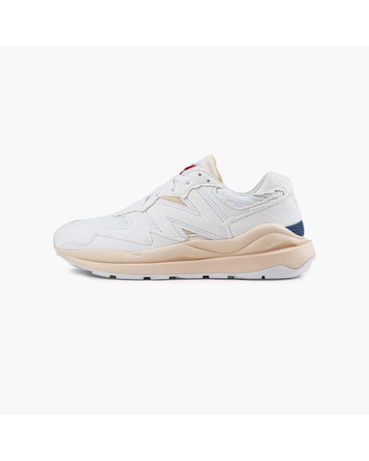 New Balance Suede 5740 In White For Men Lyst